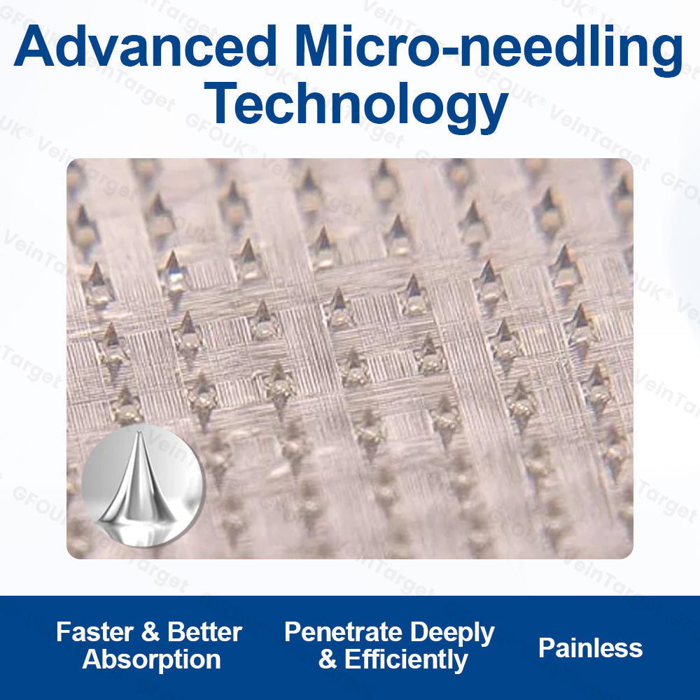 🇺🇸👨⚕️✅GFOUK® VeinTarget Microneedle Patch⚡Instant Relief, Long-Term Results
