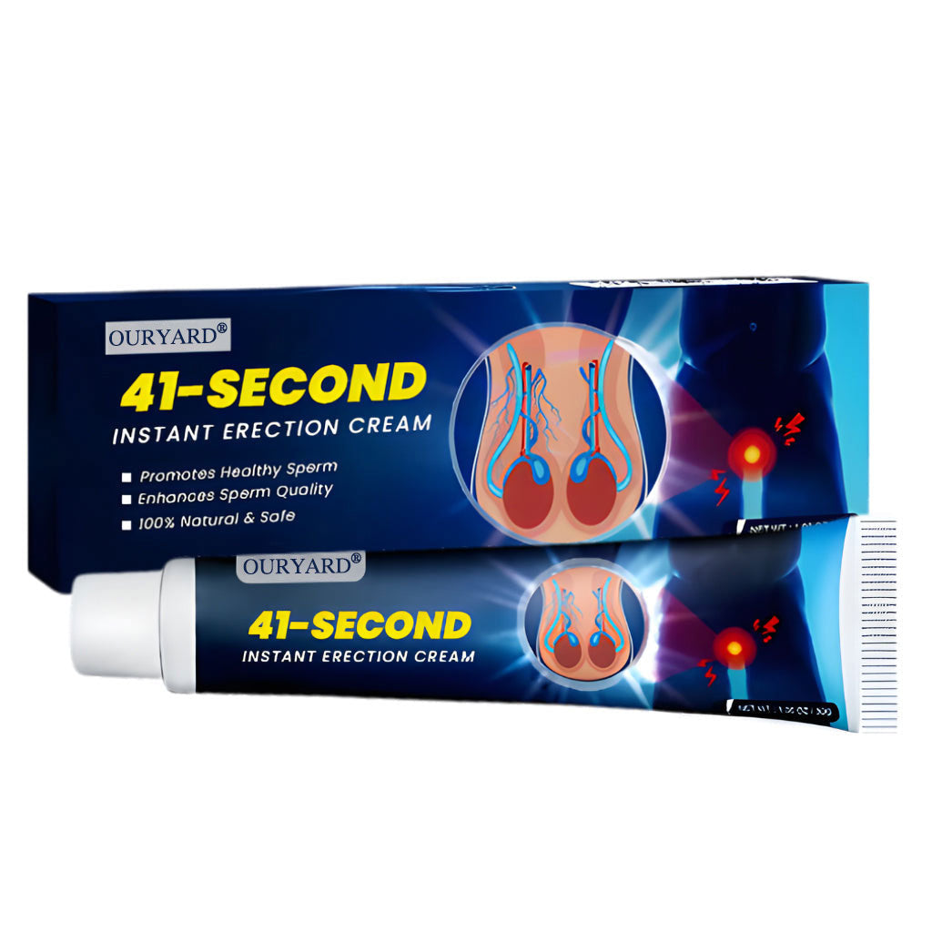 ⚡Seconds Lift, 4-Hour Thunder: OURYARD® 41-Second Instant Erection Cream