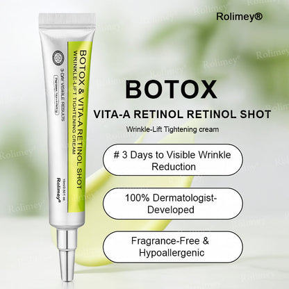 🇺🇸Made and shipped from the USA 💥Rolimey® Botox & Vita-A Retinol Shot Wrinkle-Lift Tightening cream - Last Day Promotion 70% OFF (Copy)