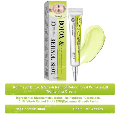 🇺🇸Made and shipped from the USA 💥Rolimey® Botox & Vita-A Retinol Shot Wrinkle-Lift Tightening cream - Last Day Promotion 70% OFF (Copy)