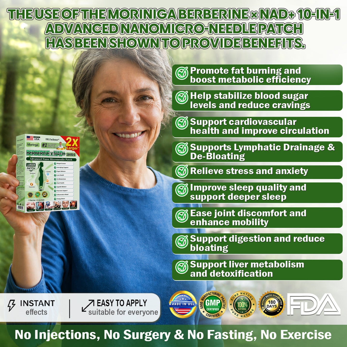 ✨DR.Fachmer® Upgraded Large-Coverage 10-in-1 Nano Microneedle Patch✨