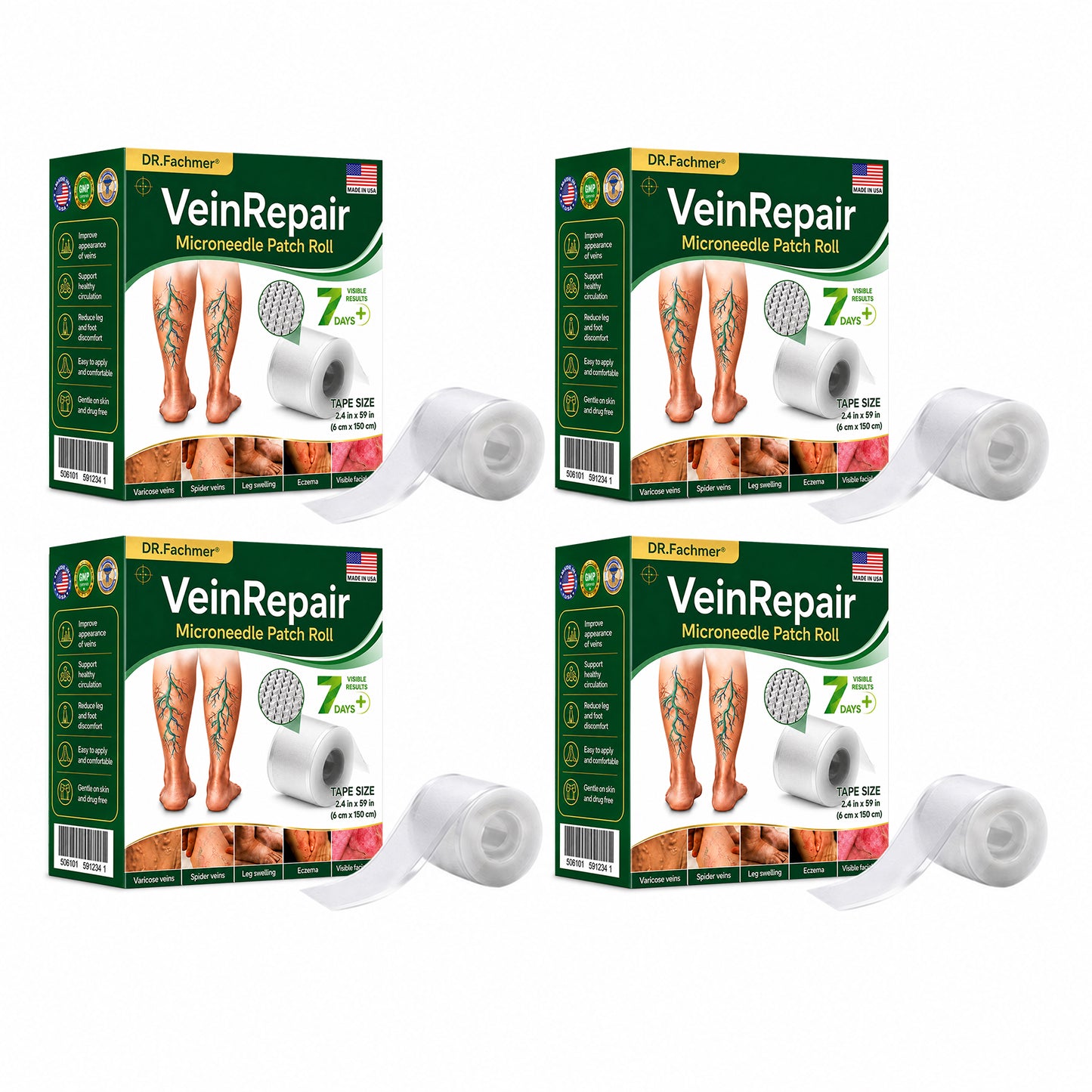 🌿DR.Fachmer® Vein Ease Microneedle Care Patch(For Spider Veins, Varicose Veins, Swelling & Leg Fatigue) - Last Day Promotion 50% OFF