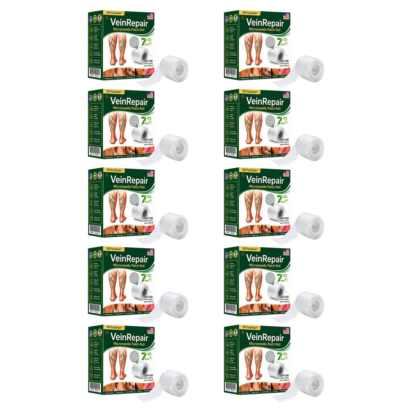 🌿DR.Fachmer® Vein Ease Microneedle Care Patch(For Spider Veins, Varicose Veins, Swelling & Leg Fatigue) - Last Day Promotion 50% OFF