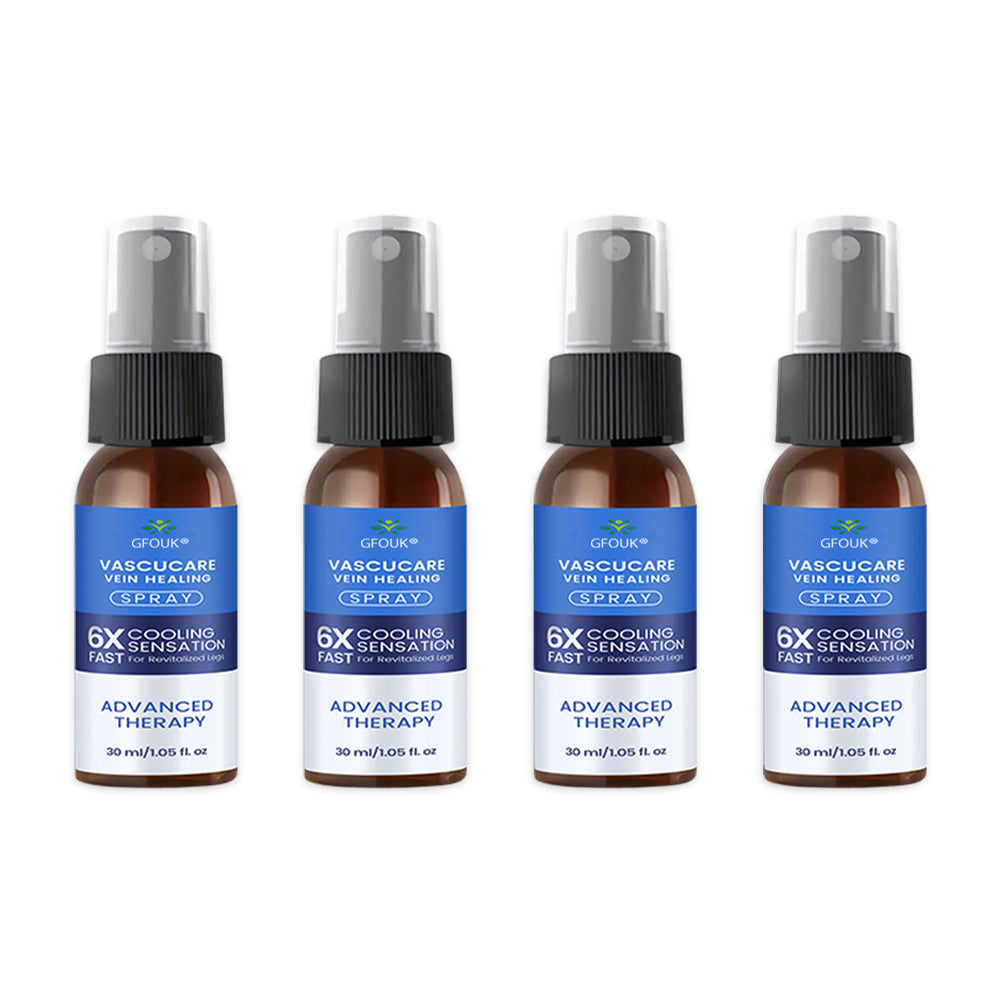 🇺🇸🏆𝗚𝗙𝗢𝗨𝗞® VascuCare Vein Healing Spray(Designed for Varicose veins, Spider veins, Deep vein Thrombosis, Chronic venous insufficiency, Venous ulcers, Thrombophlebitis and other venous issues)