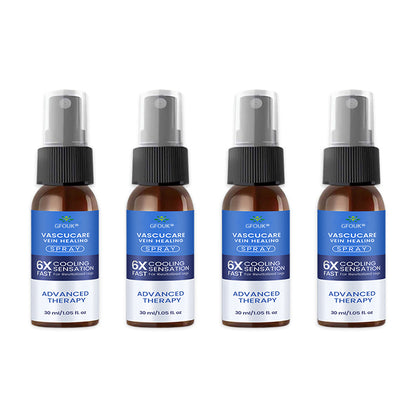 🇺🇸🏆𝗚𝗙𝗢𝗨𝗞® VascuCare Vein Healing Spray(Designed for Varicose veins, Spider veins, Deep vein Thrombosis, Chronic venous insufficiency, Venous ulcers, Thrombophlebitis and other venous issues)