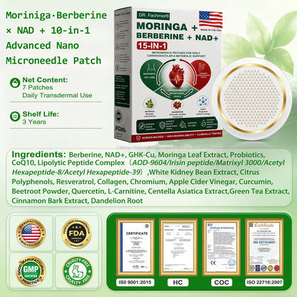 👩‍⚕️DR.Fachmer® Upgraded Large-Coverage 15-in-1 Nano Microneedle Patch