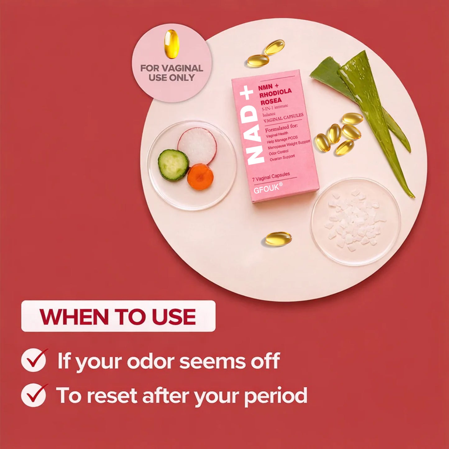 Boric Acid Vaginal Support 💛