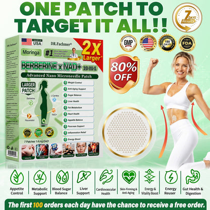 ✨DR.Fachmer® Upgraded Large-Coverage 10-in-1 Nano Microneedle Patch✨