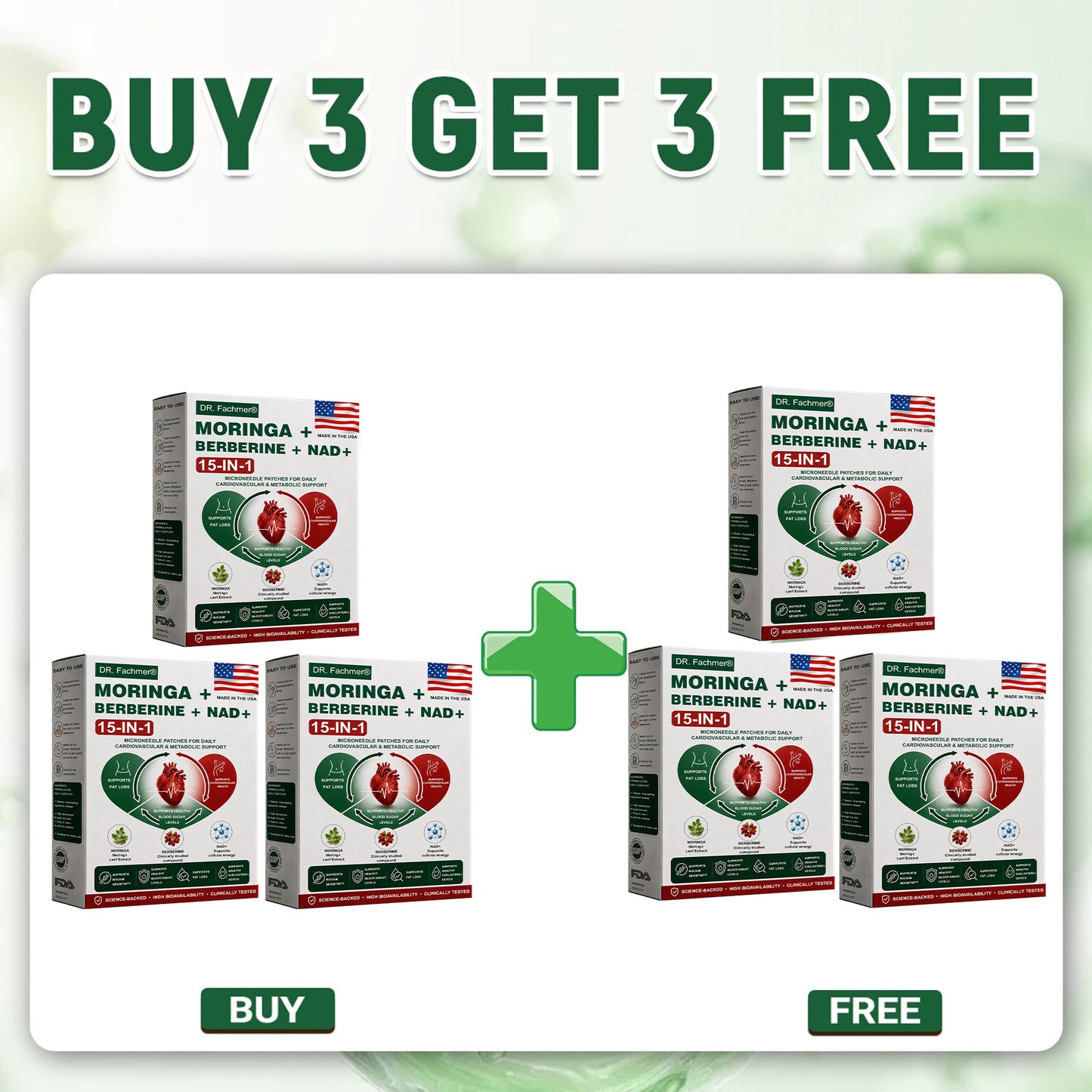 👩‍⚕️DR.Fachmer® Upgraded Large-Coverage 15-in-1 Nano Microneedle Patch