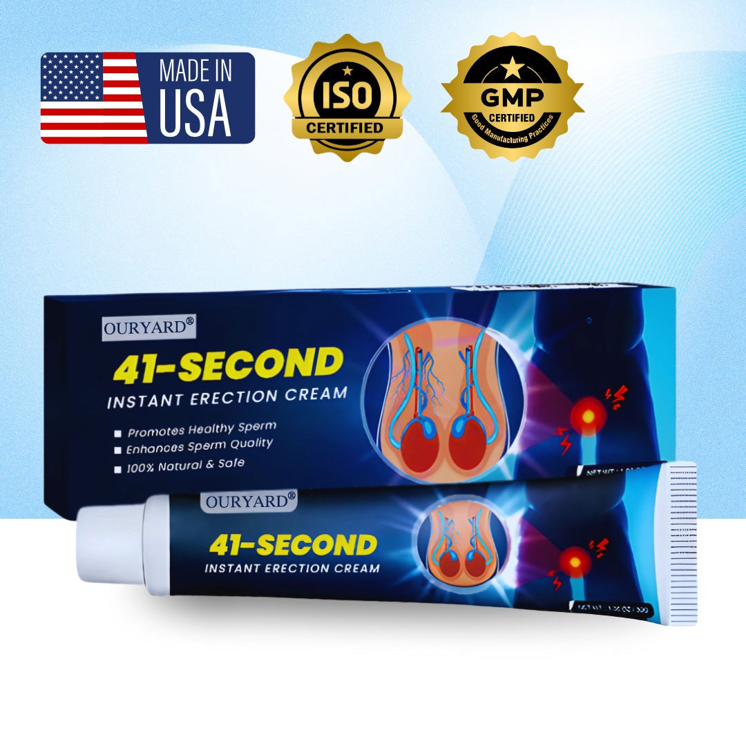 ⚡Seconds Lift, 4-Hour Thunder: OURYARD® 41-Second Instant Erection Cream