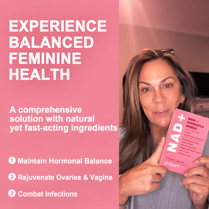 🇺🇸𝗼𝗳𝗳𝗶𝗰𝗶𝗮𝗹 𝗦𝘁𝗼𝗿𝗲 |  𝑮𝑭𝑶𝑼𝑲® NAD+NMN Rhodiola Rosea 5-IN-1 Intimate balance Vaginal Capsules