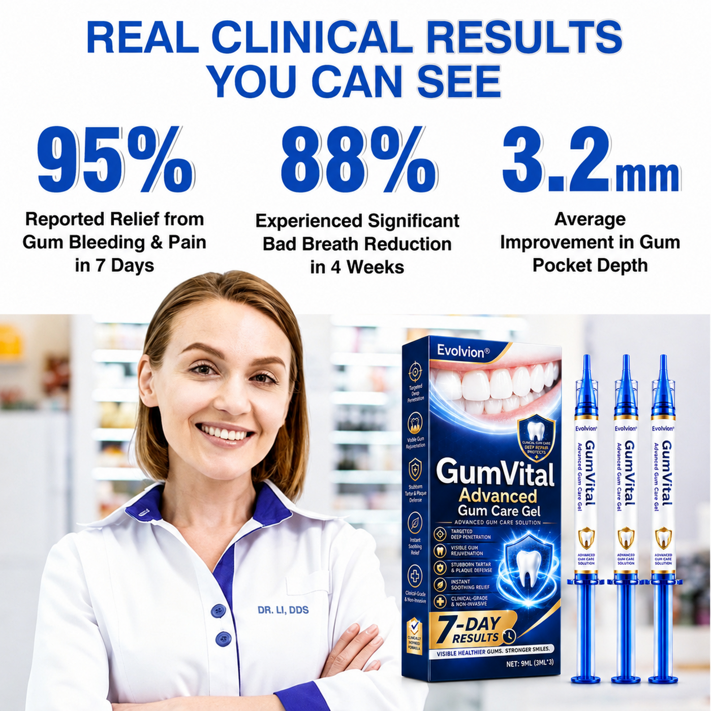🛡️🦷Evolvion® GumVital Advanced Gum Care Gel🛡️🎁