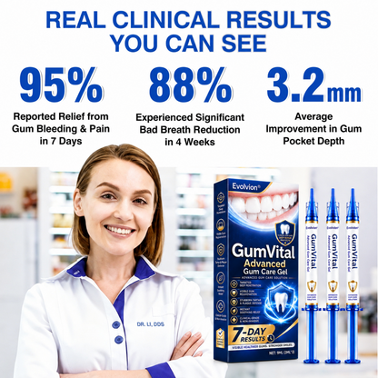 🛡️🦷Evolvion® GumVital Advanced Gum Care Gel🛡️🎁