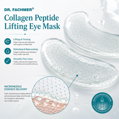 👩‍⚕️ DR. FACHMER® 20-Min Essence-Absorbing Collagen Peptide Eye Mask