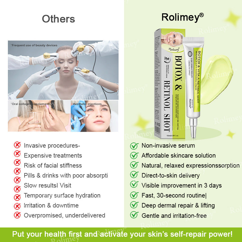 🇺🇸Made and shipped from the USA 💥Rolimey® Botox & Vita-A Retinol Shot Wrinkle-Lift Tightening cream - Last Day Promotion 70% OFF (Copy)