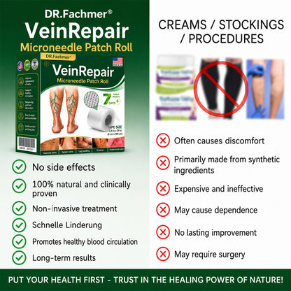 🌿DR.Fachmer® Vein Ease Microneedle Care Patch(For Spider Veins, Varicose Veins, Swelling & Leg Fatigue) - Last Day Promotion 50% OFF