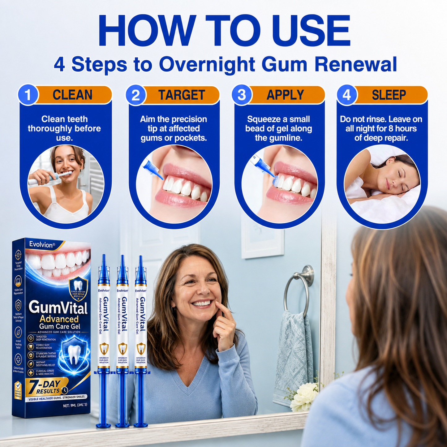 🛡️🦷Evolvion® GumVital Advanced Gum Care Gel🛡️🎁