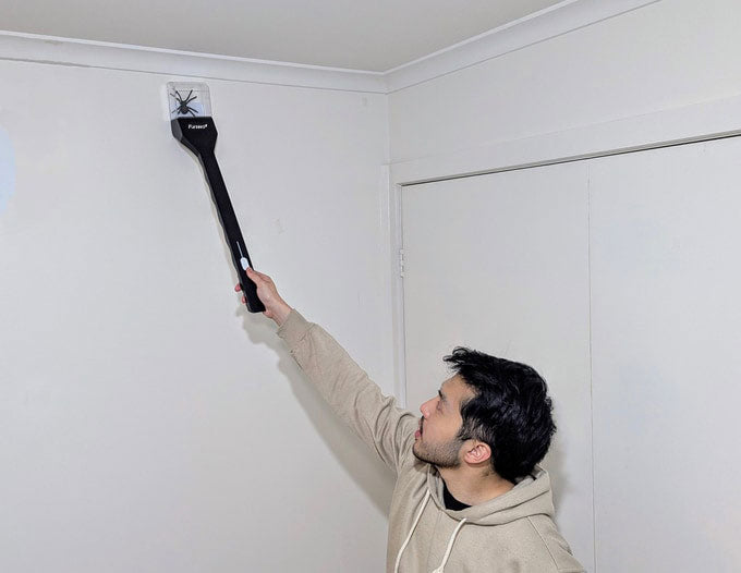 Furzero®:Catch and Release Spiders and Bugs Outside