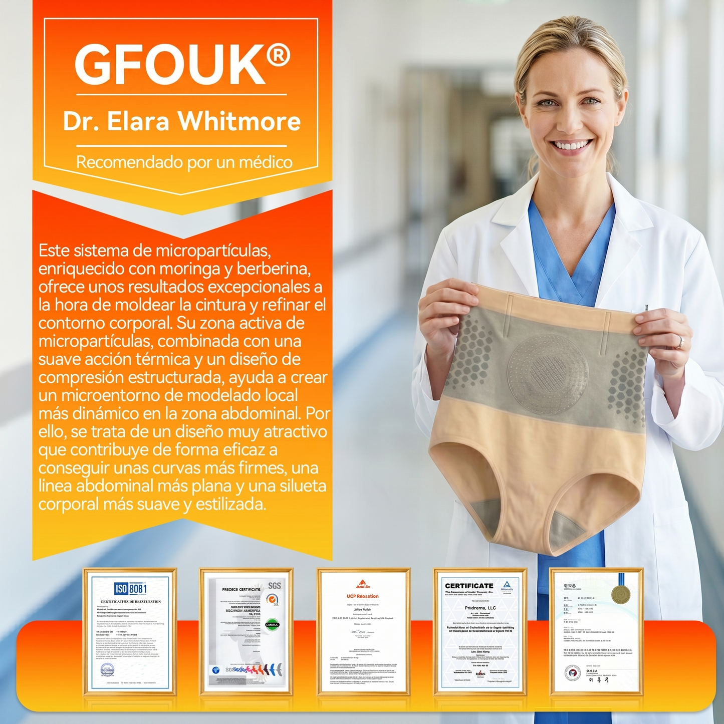 🇺🇲GFOUK® Moringa & Berberine 4-In-1 Micro-Particle Sculpting & Fat-Burn Shorts🌴