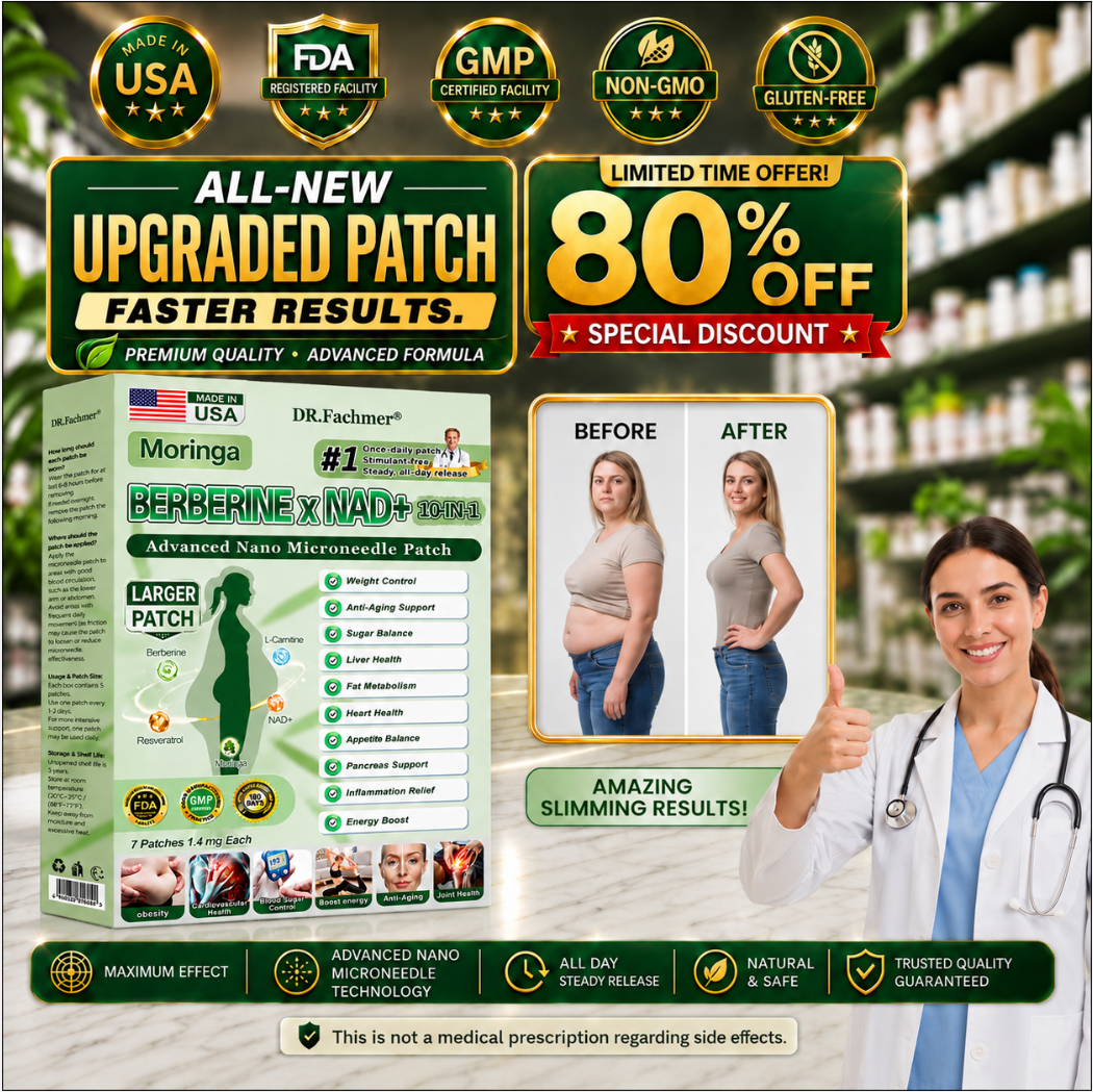 🍇🍇DR.Fachmer® Upgraded Large-Coverage 10-in-1 Nano Microneedle Patch🌿
