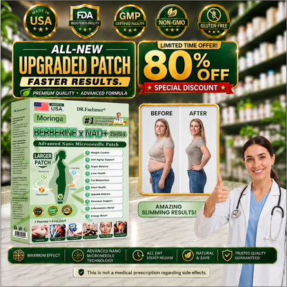 🍇🍇DR.Fachmer® Upgraded Large-Coverage 10-in-1 Nano Microneedle Patch🌿