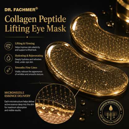 🖤💛 DR. FACHMER® 20-Min Essence-Absorbing Collagen Peptide Eye Mask