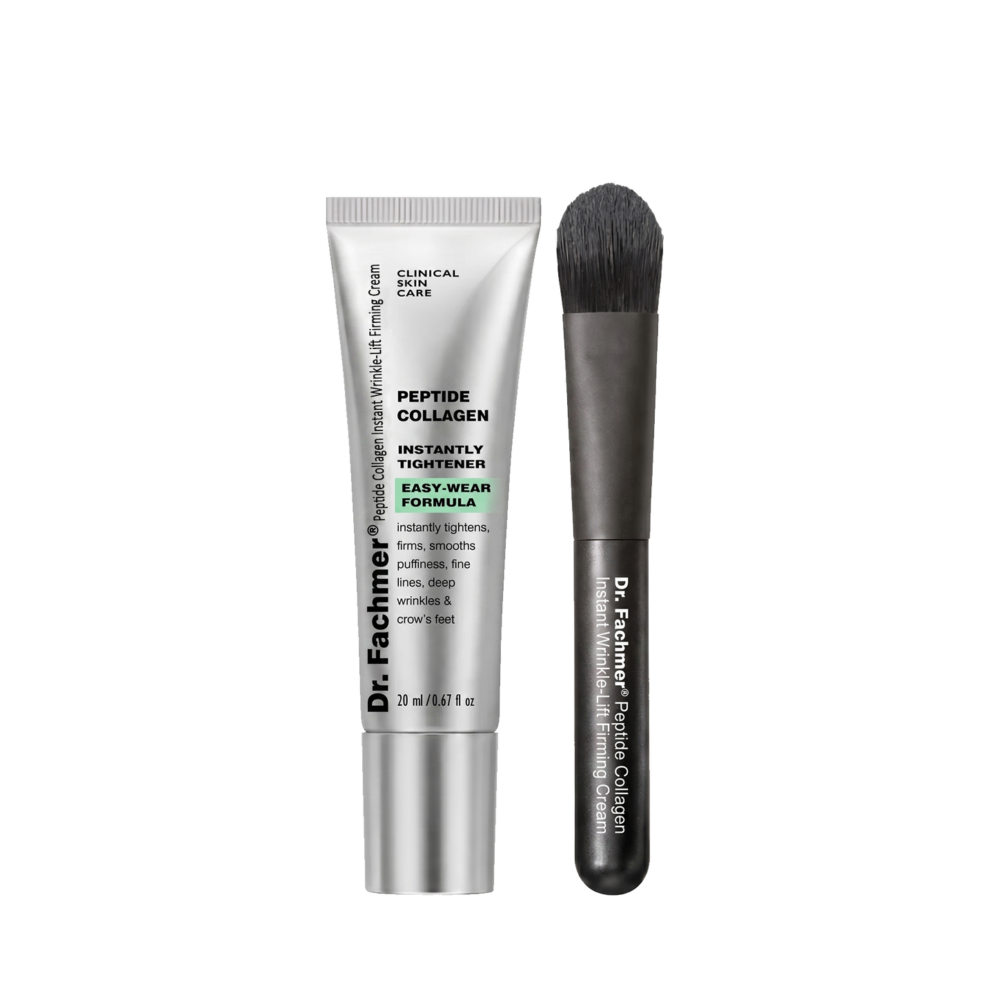 ✅Dr. Fachmer®👩‍⚕️ Peptide Collagen INSTANT TIGHTENING + PEPTIDE FIRMING CARE, Instantly smooths puffiness and lines while supporting firmer skin with continued use