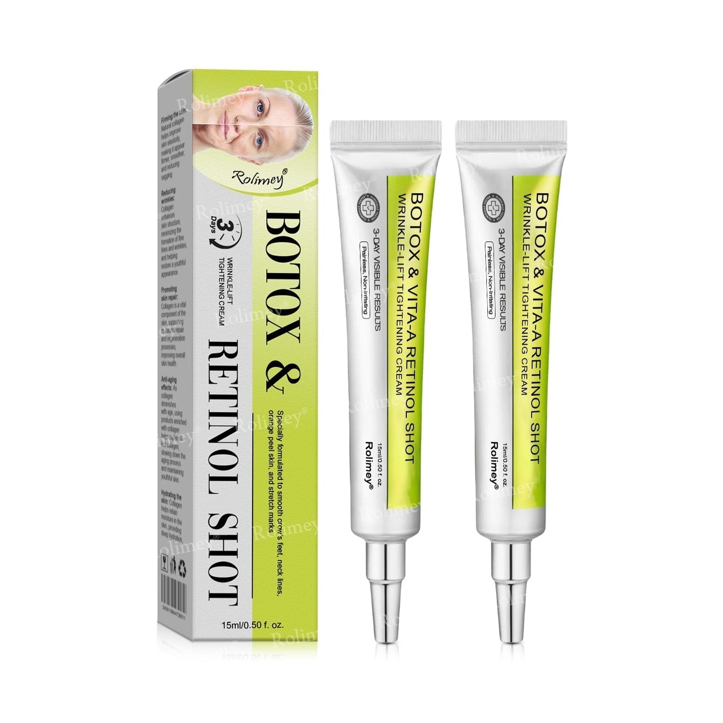 🇺🇸Made and shipped from the USA 💥Rolimey® Botox & Vita-A Retinol Shot Wrinkle-Lift Tightening cream - Last Day Promotion 70% OFF (Copy)
